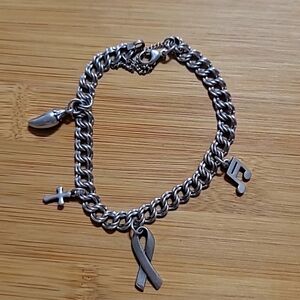 James Avery Bracelet w/4 charms
